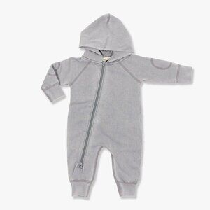 SAPLING - Vintage Pink | Hooded Romper